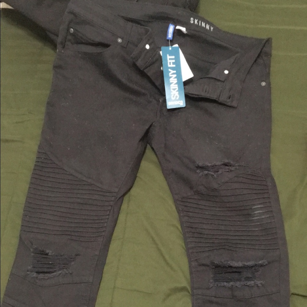 H&M biker jeans